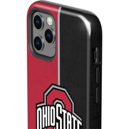 Ohio State University OSU Buckeyes Split iPhone 12 Pro Max Impact Case