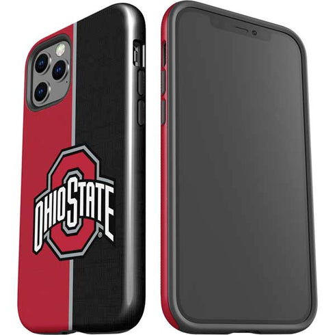Ohio State University OSU Buckeyes Split iPhone 12 Pro Max Impact Case