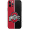 Ohio State University OSU Buckeyes Split iPhone 12 Pro Skin