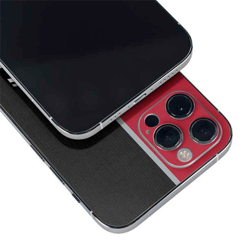 Ohio State University OSU Buckeyes Split iPhone 12 Pro Skin