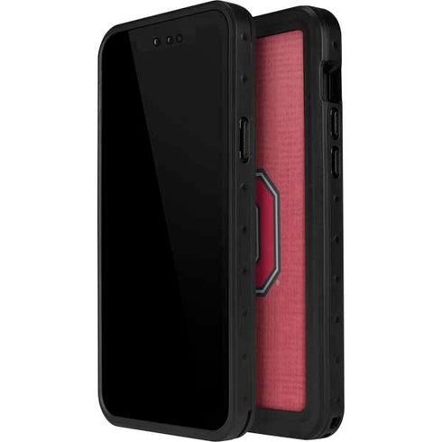 Ohio State University OSU Buckeyes Split iPhone 12 Pro Waterproof Case