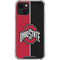 Ohio State University OSU Buckeyes Split iPhone 13 Mini Clear Case