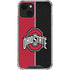 Ohio State University OSU Buckeyes Split iPhone 13 Mini Clear Case