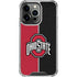 Ohio State University OSU Buckeyes Split iPhone 13 Pro Clear Case