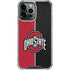 Ohio State University OSU Buckeyes Split iPhone 13 Pro Max Clear Case