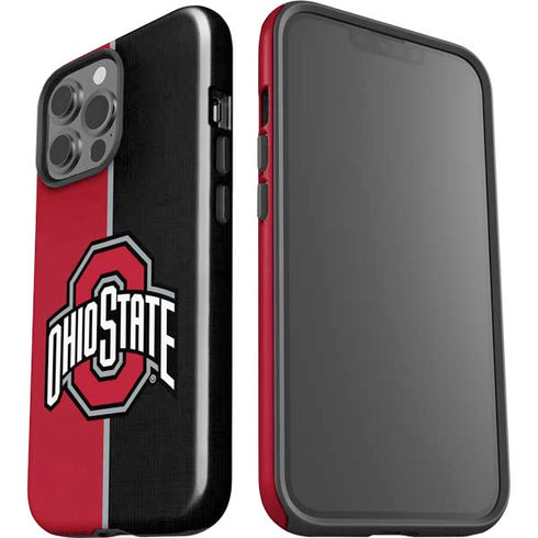 Ohio State University OSU Buckeyes Split iPhone 13 Pro Max Impact Case