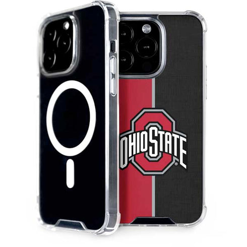 Ohio State University OSU Buckeyes Split iPhone 13 Pro Max MagSafe Case