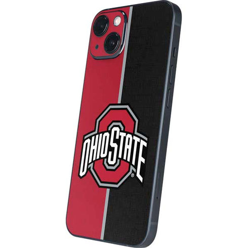 Ohio State University OSU Buckeyes Split iPhone 13 Skin