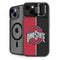 Ohio State University OSU Buckeyes Split iPhone 14 Kickstand Case