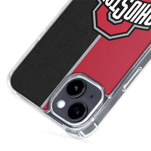 Ohio State University OSU Buckeyes Split iPhone 14 MagSafe Case
