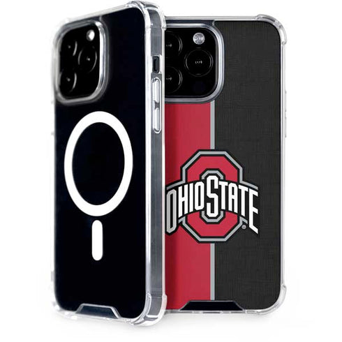 Ohio State University OSU Buckeyes Split iPhone 14 Pro Max MagSafe Case