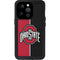 Ohio State University OSU Buckeyes Split iPhone 14 Pro Waterproof Case