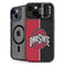 Ohio State University OSU Buckeyes Split iPhone 15 Plus Kickstand Case