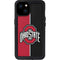 Ohio State University OSU Buckeyes Split iPhone 15 Plus Waterproof Case
