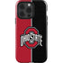 Ohio State University OSU Buckeyes Split iPhone 15 Pro Impact Case