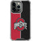Ohio State University OSU Buckeyes Split iPhone 15 Pro Max Clear Case