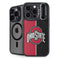 Ohio State University OSU Buckeyes Split iPhone 15 Pro Max Kickstand Case