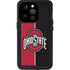 Ohio State University OSU Buckeyes Split iPhone 15 Pro Waterproof Case