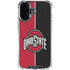 Ohio State University OSU Buckeyes Split iPhone 16 Clear Case