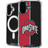 Ohio State University OSU Buckeyes Split iPhone 16 MagSafe Case