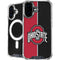 Ohio State University OSU Buckeyes Split iPhone 16 Plus MagSafe Case