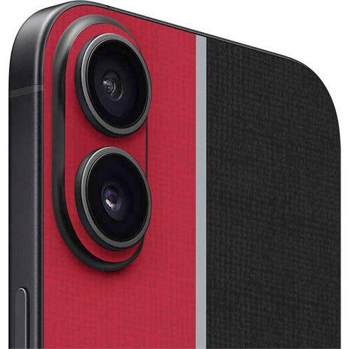 Ohio State University OSU Buckeyes Split iPhone 16 Plus Skin