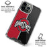 Ohio State University OSU Buckeyes Split iPhone 16 Pro Max Clear Case