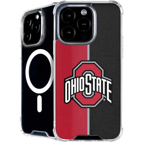 Ohio State University OSU Buckeyes Split iPhone 16 Pro Max MagSafe Case