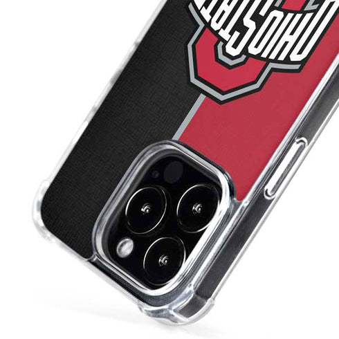 Ohio State University OSU Buckeyes Split iPhone 16 Pro Max MagSafe Case