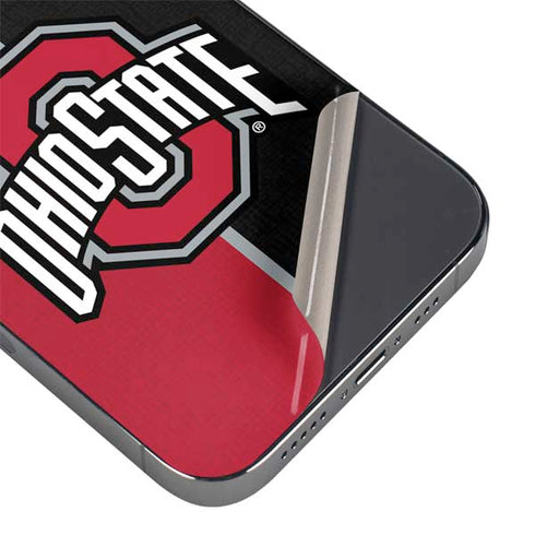 Ohio State University OSU Buckeyes Split iPhone 16 Pro Skin