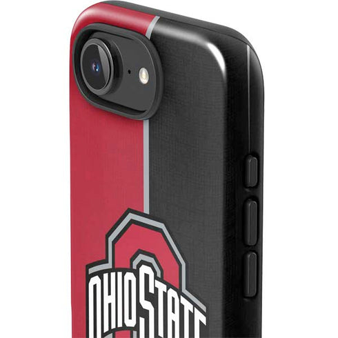 Ohio State University OSU Buckeyes Split iPhone 16e Impact Case