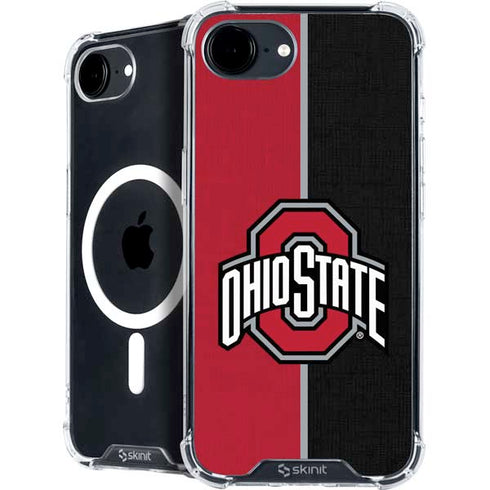 Ohio State University OSU Buckeyes Split iPhone 16e MagSafe Case