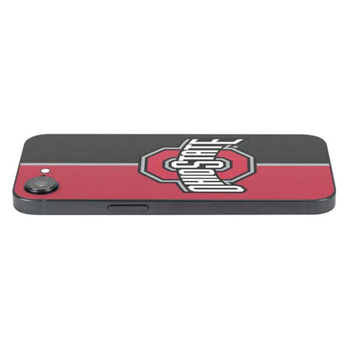 Ohio State University OSU Buckeyes Split iPhone 16e Skin