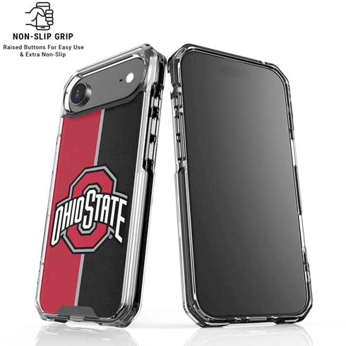 Ohio State University OSU Buckeyes Split iPhone 17 Air Clear Case