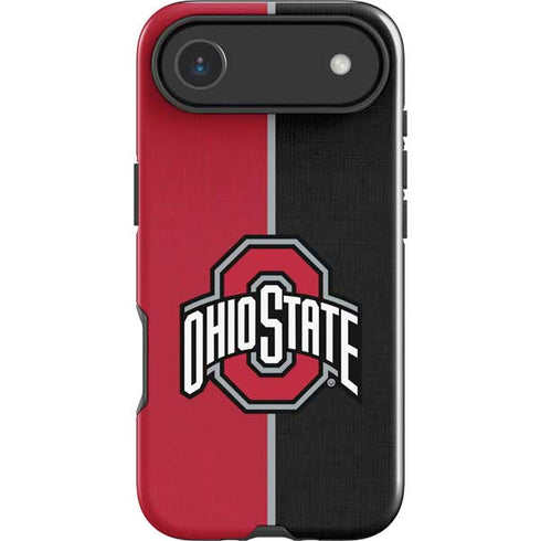 Ohio State University OSU Buckeyes Split iPhone 17 Air Impact Case
