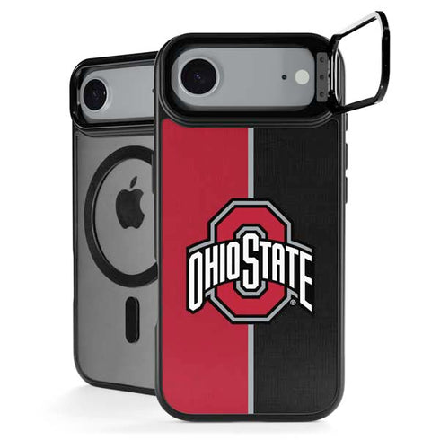 Ohio State University OSU Buckeyes Split iPhone 17 Air Kickstand Case