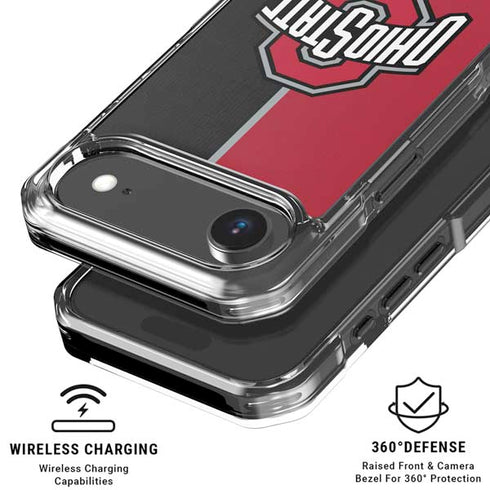 Ohio State University OSU Buckeyes Split iPhone 17 Air MagSafe Case
