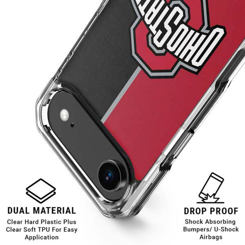 Ohio State University OSU Buckeyes Split iPhone 17 Air MagSafe Case