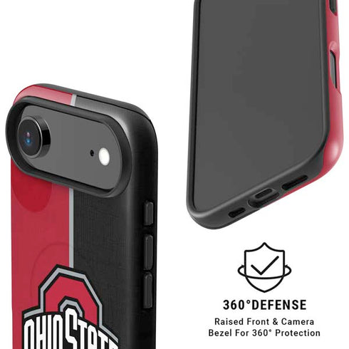 Ohio State University OSU Buckeyes Split iPhone 17 Air Magsafe Impact Case