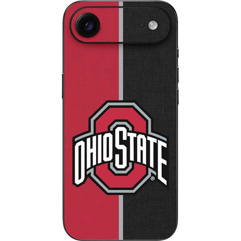 Ohio State University OSU Buckeyes Split iPhone 17 Air Skin