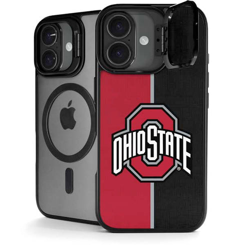 Ohio State University OSU Buckeyes Split iPhone 17 Kickstand Case