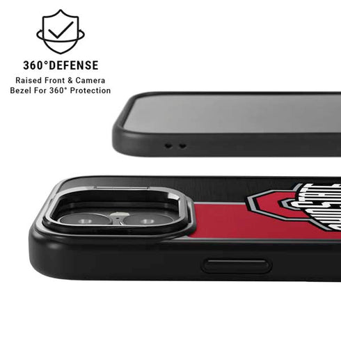 Ohio State University OSU Buckeyes Split iPhone 17 Kickstand Case