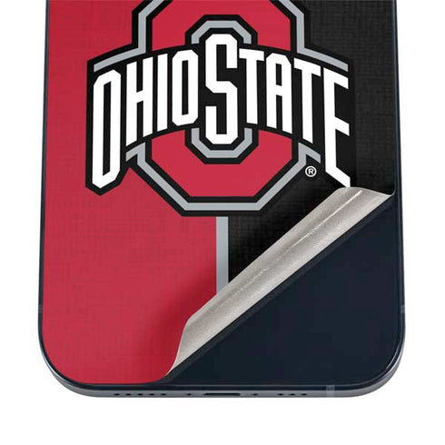Ohio State University OSU Buckeyes Split iPhone 17 Pro Skin