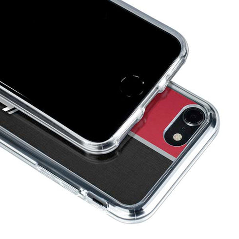 Ohio State University OSU Buckeyes Split iPhone SE (2nd & 3rd Gen) Clear Case