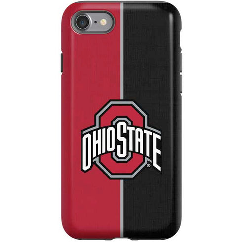 Ohio State University OSU Buckeyes Split iPhone SE (2nd & 3rd Gen) Pro Case