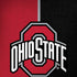 Ohio State University OSU Buckeyes Split iPhone X Skin