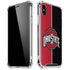 Ohio State University OSU Buckeyes Split iPhone X/XS Clear Case
