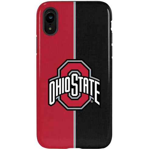 Ohio State University OSU Buckeyes Split iPhone XR Pro Case