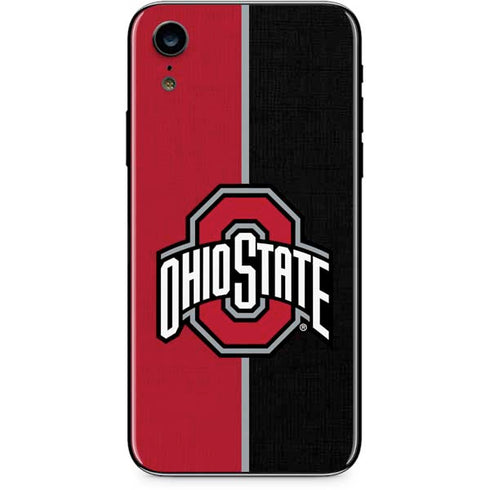 Ohio State University OSU Buckeyes Split iPhone XR Skin