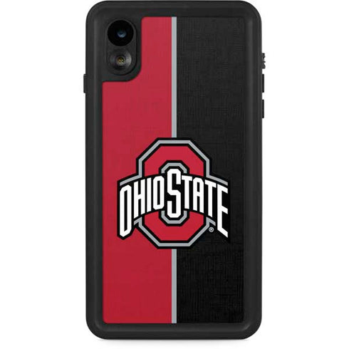 Ohio State University OSU Buckeyes Split iPhone XR Waterproof Case